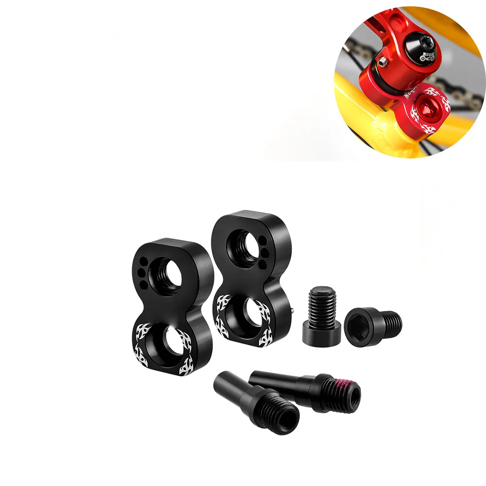 

Mountain Folding Bicycle Wheel Set V Brake Extension Aluminum Alloy 406 To 451[Black]