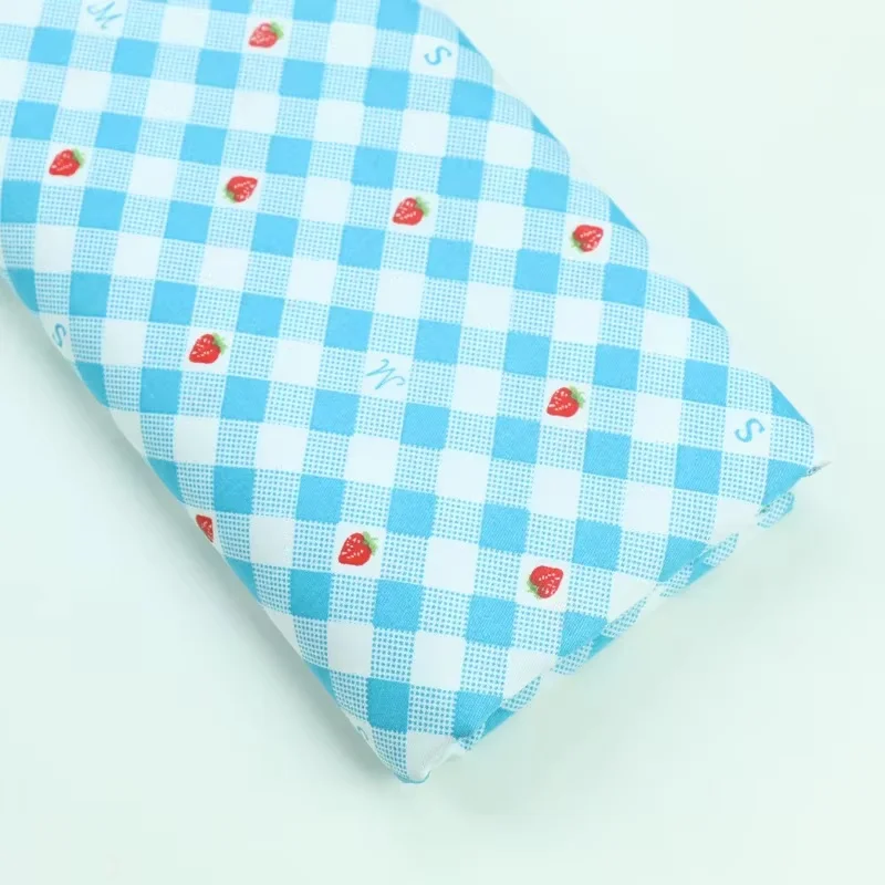 Mini Fruit Floral Bunny Cotton Twill Fabric