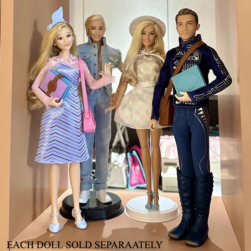 

100% Original Mattel Barbie Wicked Glinda Fiyero Madame Morrible Elphaba Dolls for Girls Articulated Movie Action Figure Gift