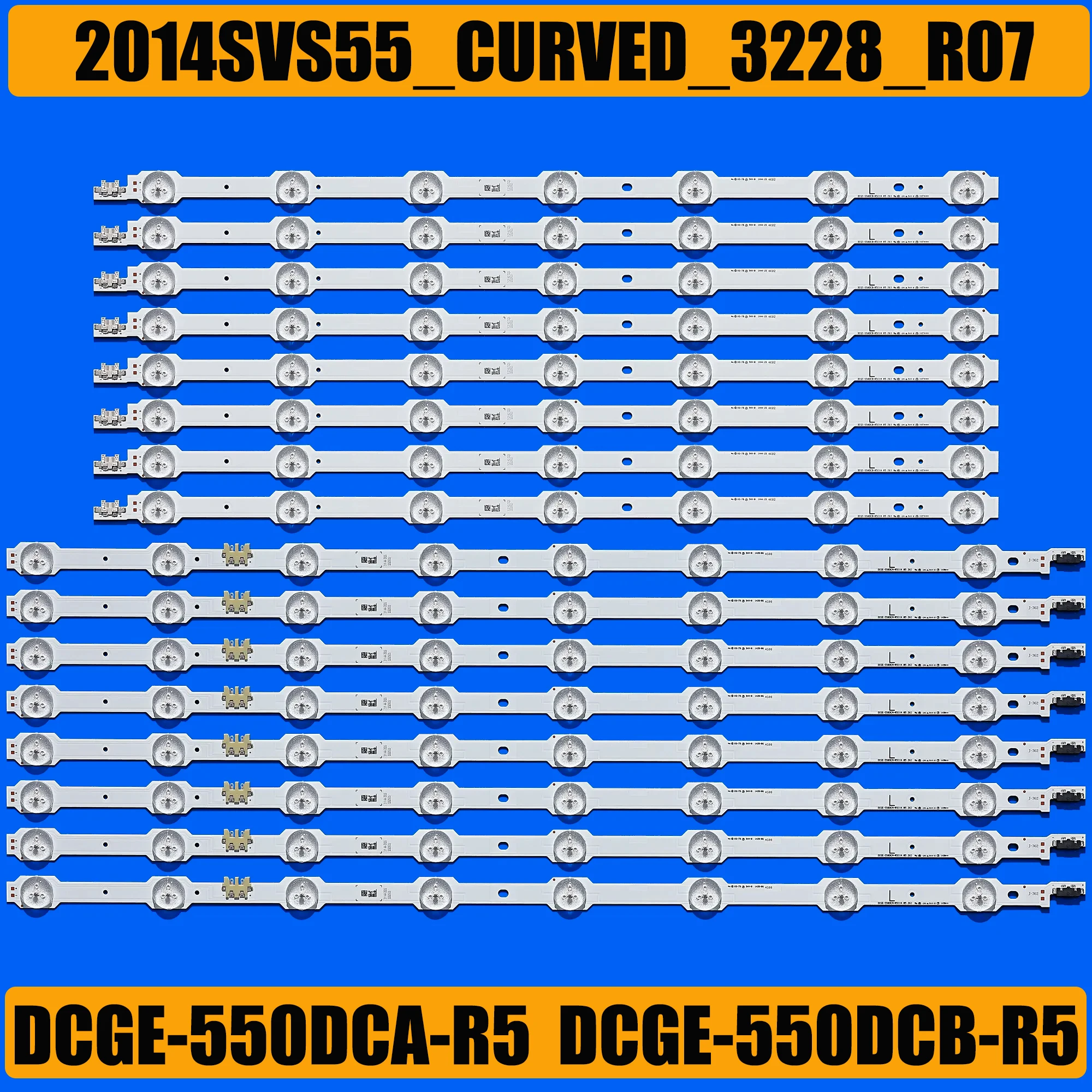 

Светодиодная лента подсветки для UN55HU7250 UA55HU7800 UE55HU7100U UA55HU7200W UE55HU7200 UE55HU7105 UE55HU7105U UE55HU7205U UN55HU7500