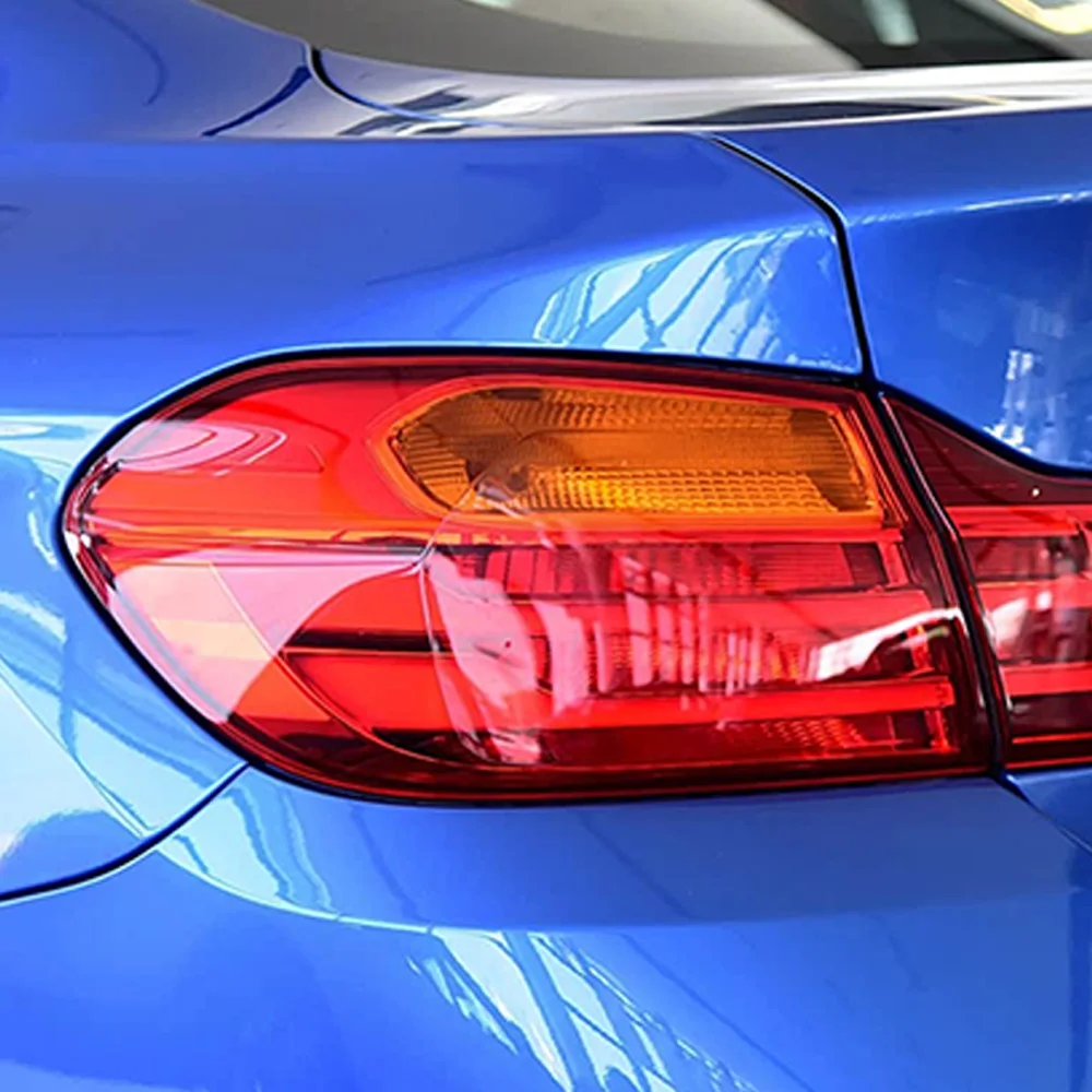 Taillight Cover For BMW 2013---2016 4 Series Car Outer Tail Lamp Cover Brake Lights Shell Taillight Lens Plexiglass Lampshade 6