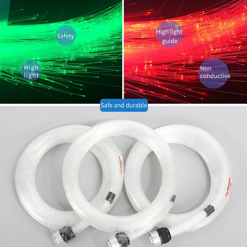 Car Starry Sky Ceiling Fiber Optic Light, Seven-Color Rgbw Full-Color Remote Control App-Controlled Interior Atmosphere Guiding Light Starry Sky Light