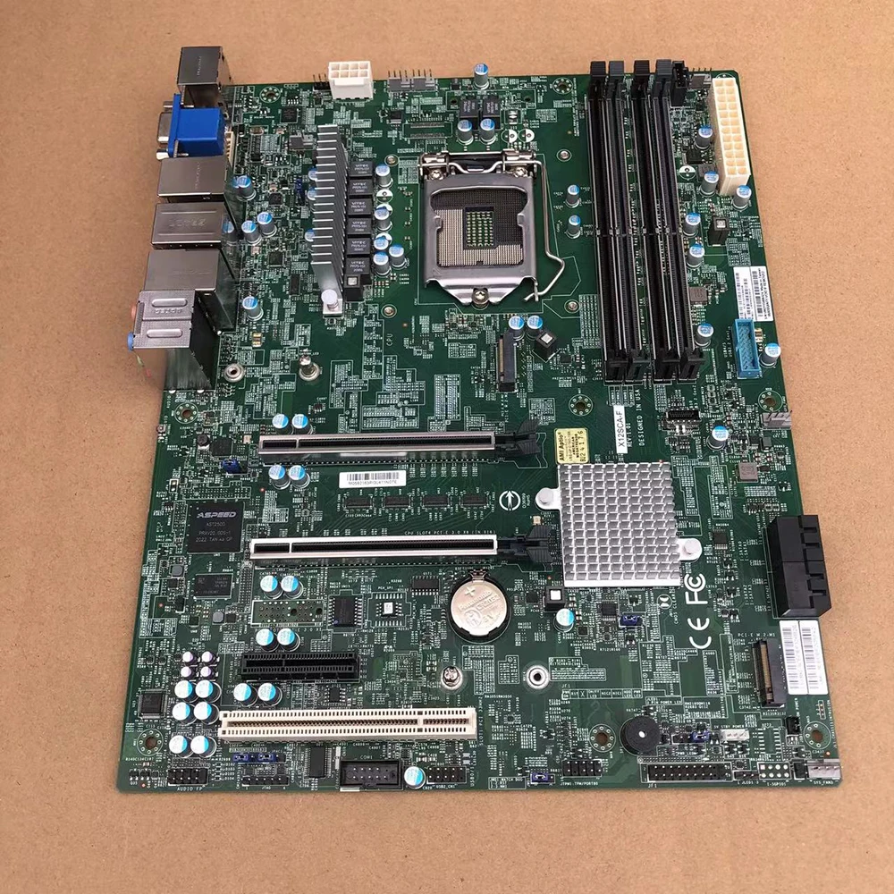 For Supermicro Motherboard Single Socket LGA-1200 10th Gen Core i9 i7 i5 i3 DDR4 X12SCA-F