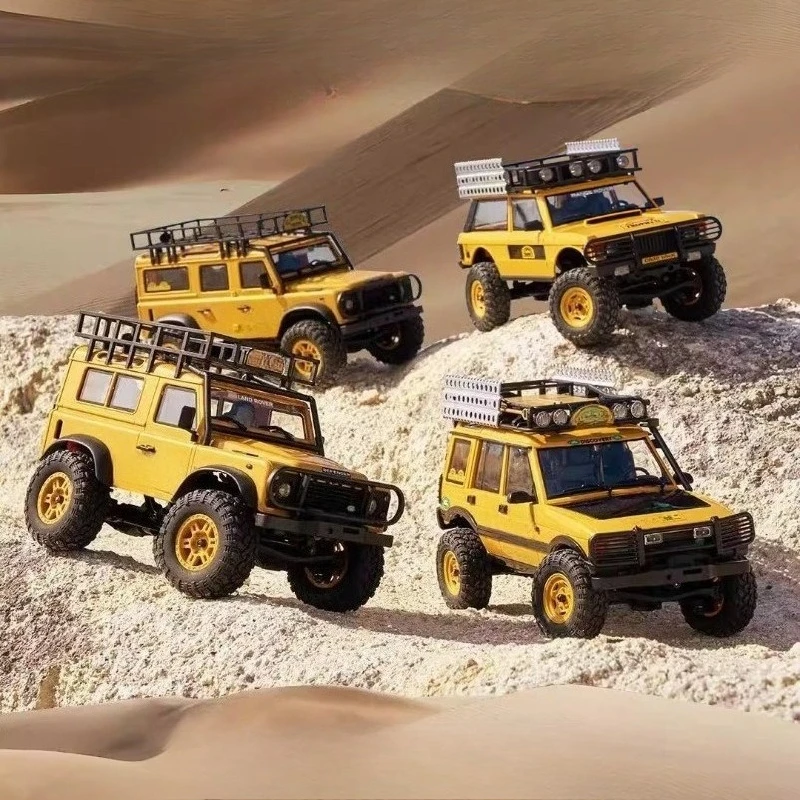1/24 FMS FCX24M Camel Cup RC Crawler Car 3GHz with LED Headlights and ABS Body Off Road Model Suitable for Children and Adults