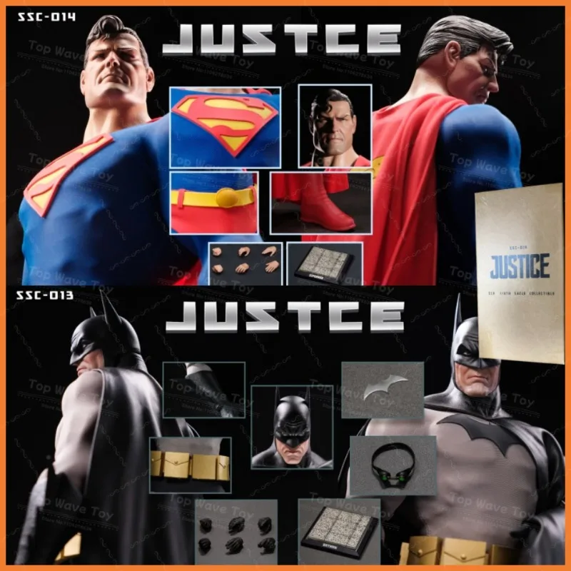 

2025 Новый запас SSR Toys SSC-013 SSC-014 1/6 Рыцарь Справедливости Спаситель Бэтмен Супермен Аниме Экшн Коллекция Модель Игрушки