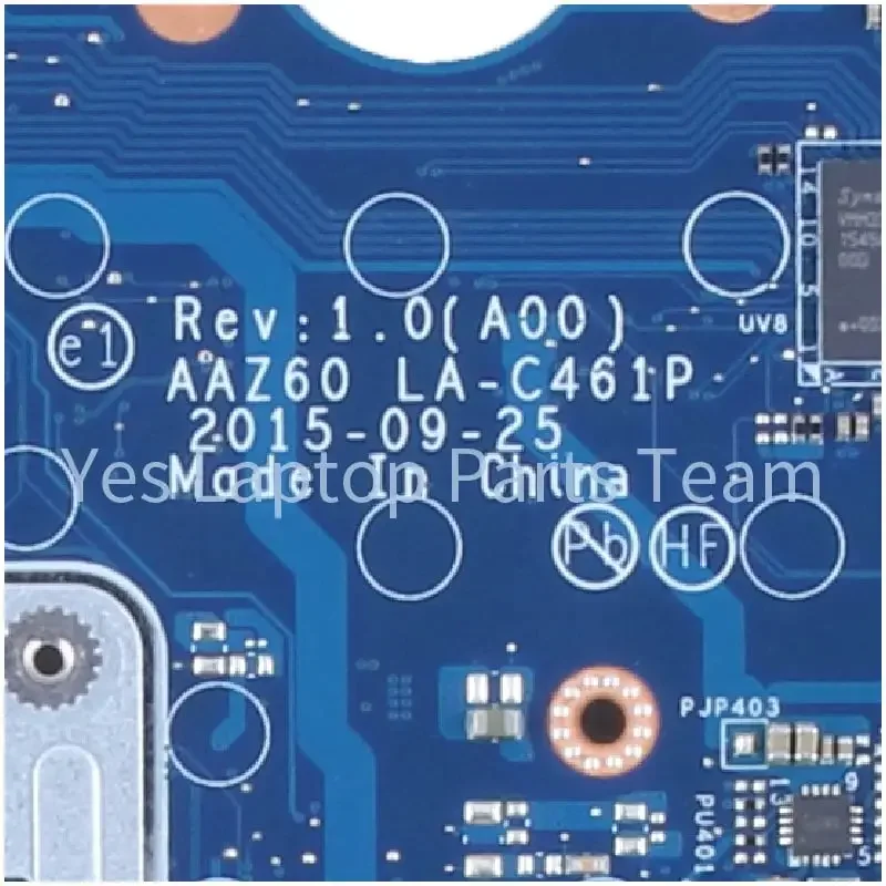 Imagem -03 - para Dell Latitude 7470 Laptop Mainboard 0ydw8f 0pcvdx 0vnkrj 0dgyy5 Ddr4 Motherboard Notebook Aaz60 E7470 14 La-c461p