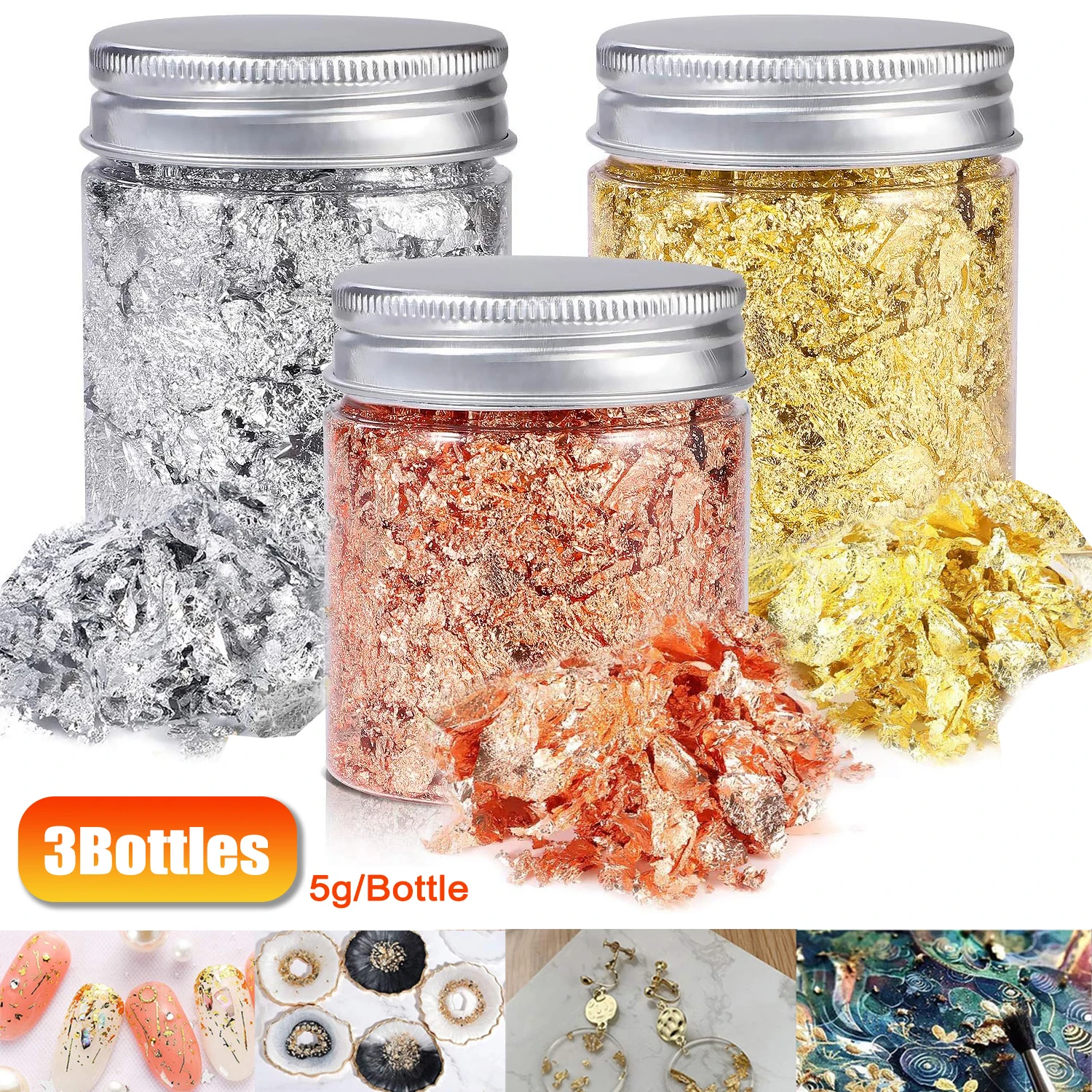 

15 грамм золотая фольга лист имитация сусального золота хлопья для смолы дизайн ногтей блестящая живопись изготовление ювелирных изделий блестящие принадлежности для рукоделия «сделай сам»