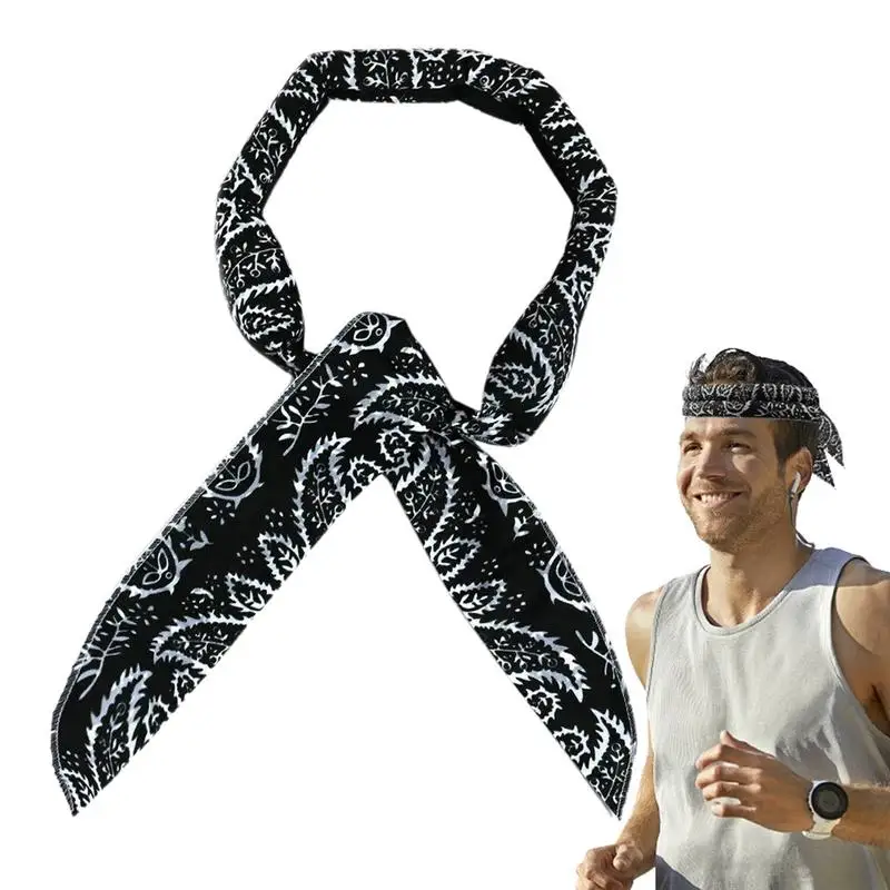 Ijskoeling Bandana Outdoor Sport Body Sjaal Wrap Cool Hoofdband Hals Koeler Sport Nieuw