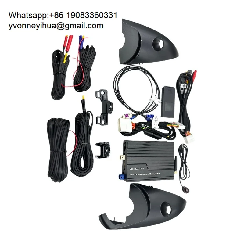 Original 3D 360-Degree Panoramic Reverse Camera Assist For Mazda CX-5/CX30/CX8/CX9 Car Modification Cross-Border Compatibility