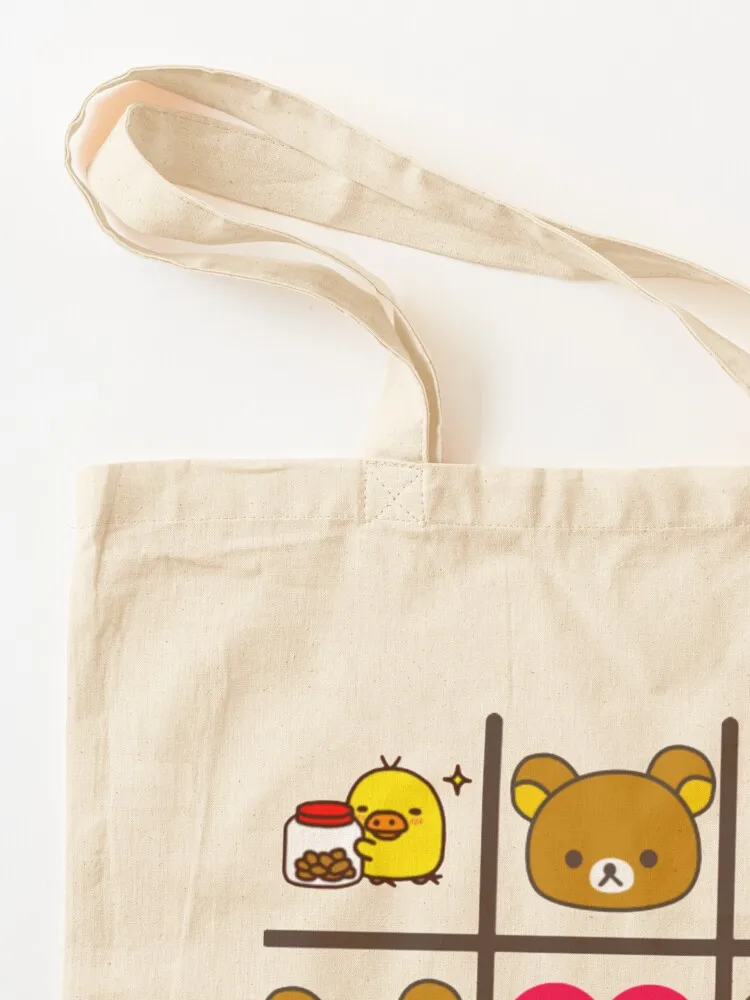 Rilakkuma Rilakkuma and friends Tote Bag حقيبة تسوق نسائية حقائب مخصصة حمل الحقائب الرجالية حقيبة كبيرة #3