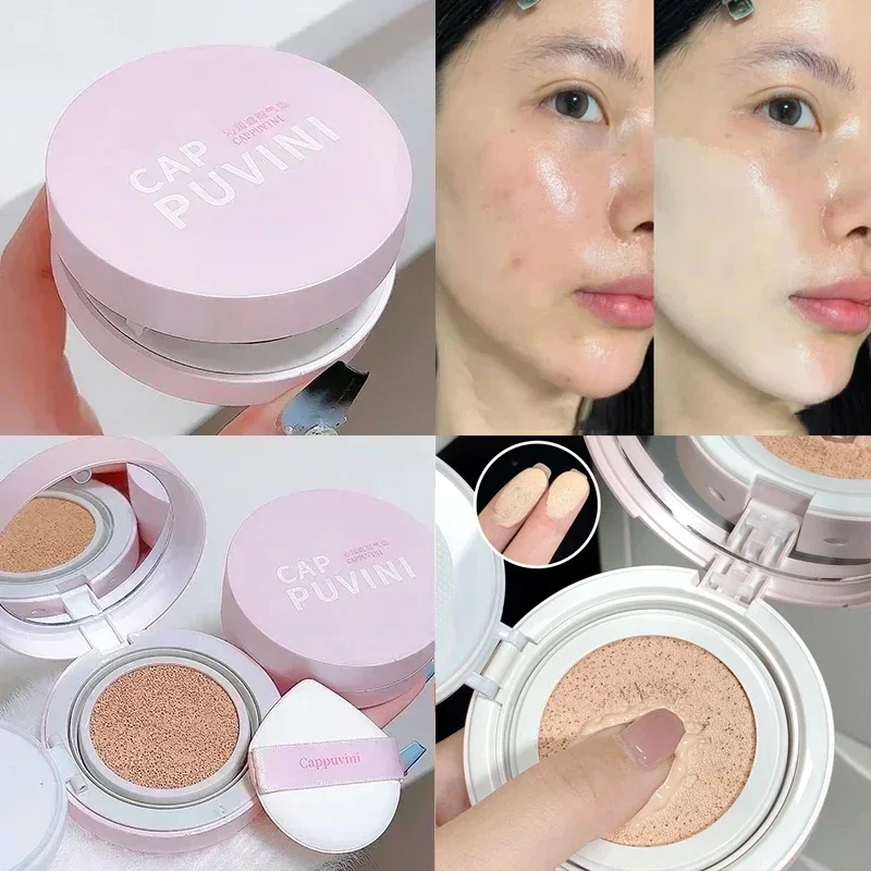 Magic Foundation Air Cushion CC Cream Waterproof Matte Brighten Foundation Concealer Women Base Makeup Face Korean Cosmetic