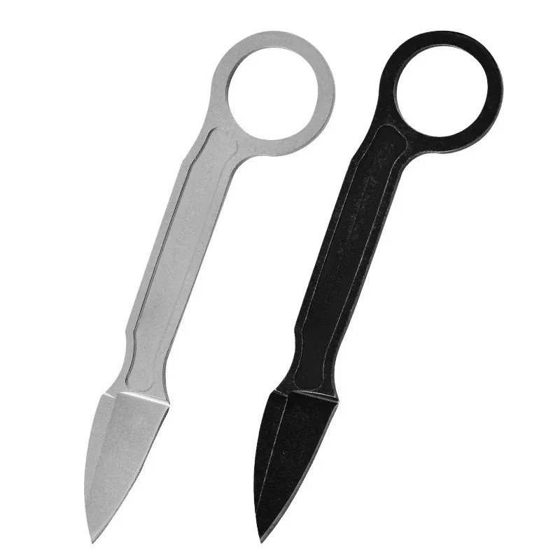 2025 New knife +K sheath Outdoor small straight knife, high hardness survival knife, camping EDC portable,utility  Pocket knife - view 5