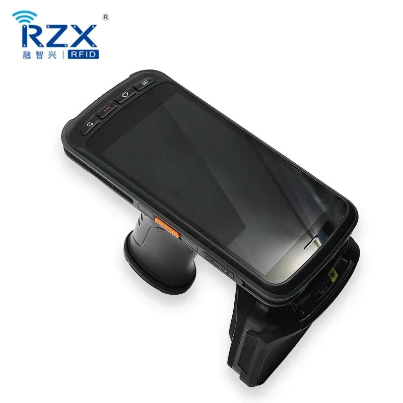 Tragbarer C72 RFID-Scanner Handheld-RFID-Leser Android Wireless Long Range UHF Handheld RFID-Leser für Inventar