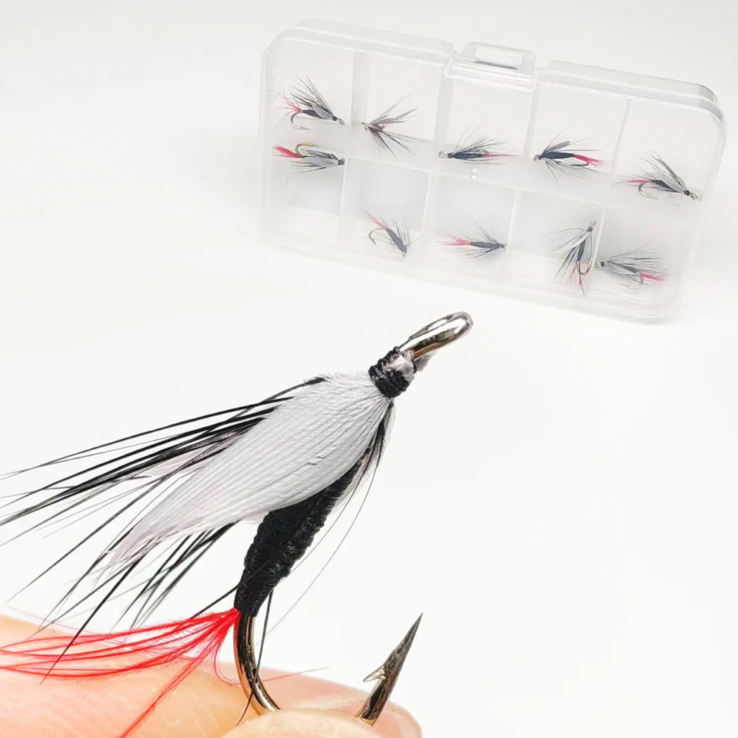 Moscas de pesca con mosca secas para lubina, trucha y salmón - imagen 4