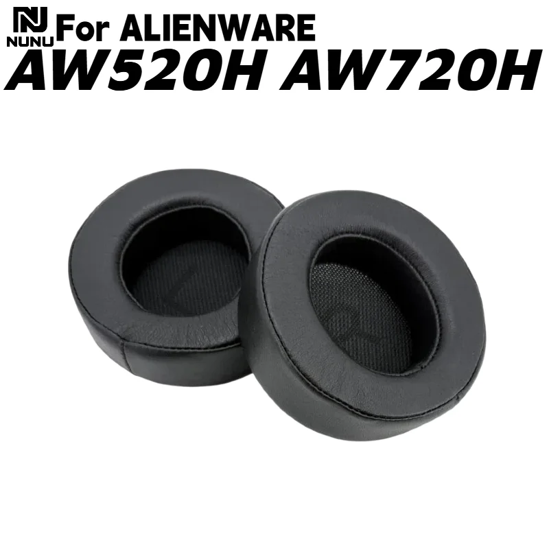 Replacement protein leather Earpads / Headband Cover With Buckle For ALIENWARE AW520H AW720H Wireless Headphone Earmuffs