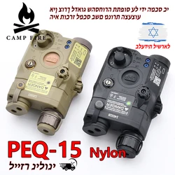 Airsoft Indicator PEQ15 Red Green Laser Version Tactical Red Green Blue Dot/IR Fill Light/White LED Laser Device NGAL DBAL A2