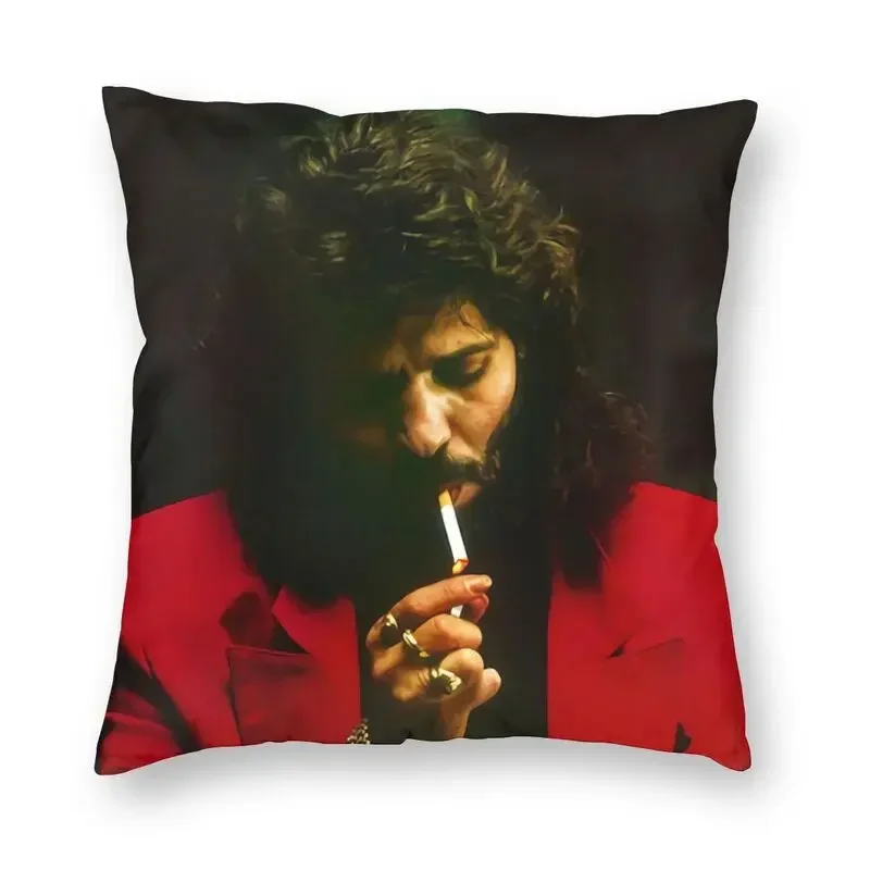 Camaron De La Isla Cushion Cover Island Shrimp Flamenco Singer Floor Cushion Sofa Pillow Case for Car Pillowcase Home Decoration