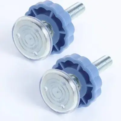 

2Pcs Gate Screws Metal for Kids Guardrails Pressure Mounted Installation No Drill Home Safety Door Windows Metal Screw for Gate