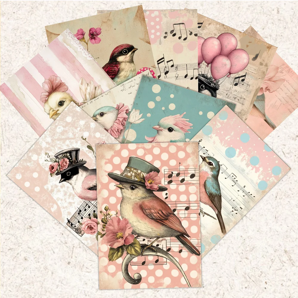 32 cartes postales rétro modernes à motifs floraux et d'oiseaux, cadeaux d'anniversaire, objets de collection, adaptées pour offrir en cadeau, peuvent être envoyées par la poste.