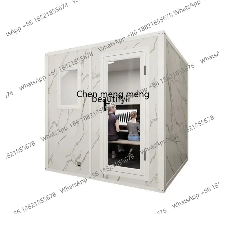 

S7486 ss Hot-selling new home sleeping compartment mobile custom recording studio piano room drum set mute cabin