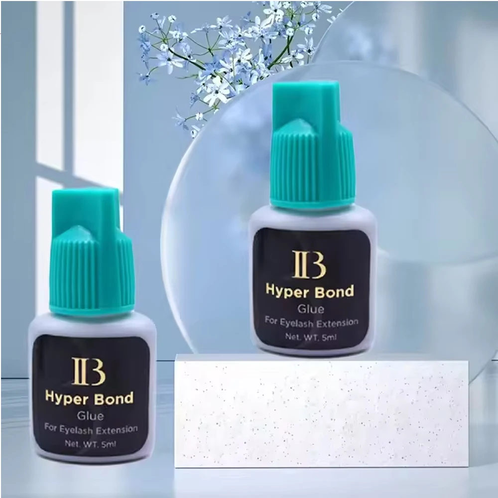 Korea IB Ibeauty Kleber 0,5s Schnelltrocknender Wimpernverlängerungskleber 5ml Original Starker Wimpernkleber Haltbarkeit 5-6 Wochen 20 Flaschen – Detail 2