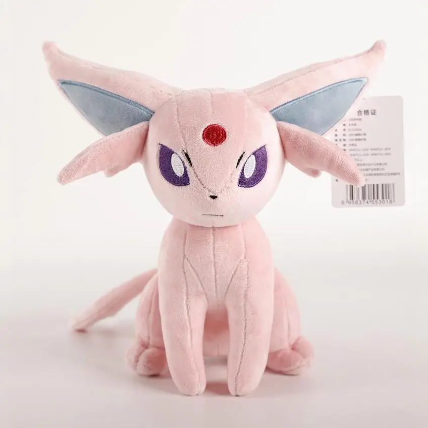 Authentic pokemon doll,Sylveon,Glaceon , Espeon,Leafeon,Umbreon,Jolteon,Eevee,family plush toy, Pok é mon claw machine doll