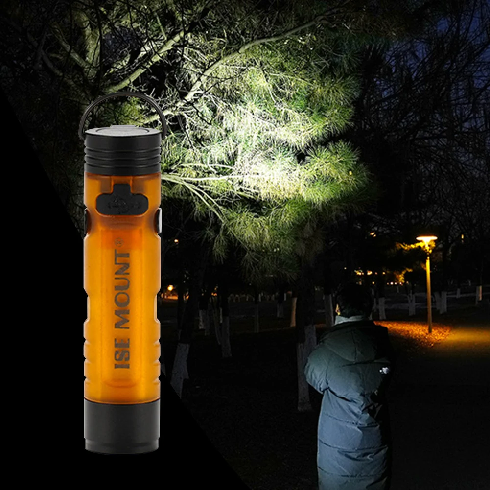 LED屋外ミニ懐中電灯、マグネットフック付き小型ハンドヘルド懐中電灯、Type-C充電式ポケットサイズ作業灯、キャンプテント用