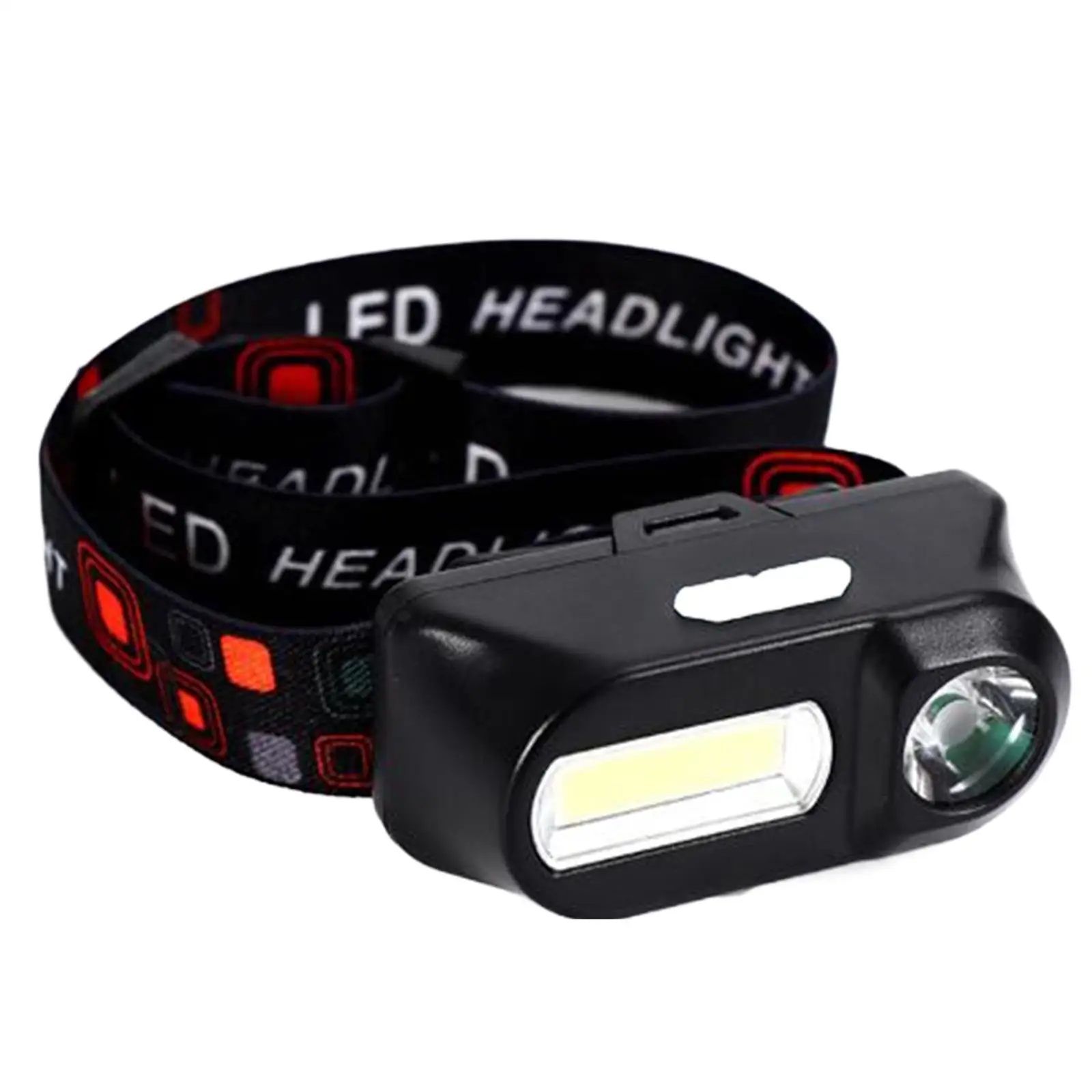 LED Headlight 6 Models Adjustable Headband COB/xpe Compact Handsfree Headlamp