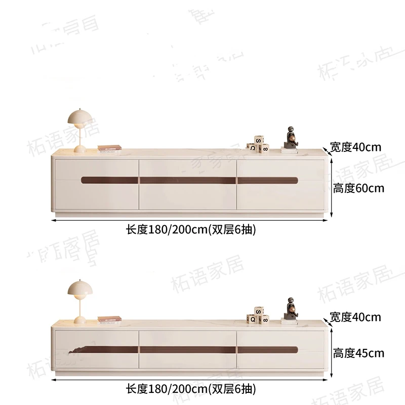 دعامات تلفزيون بتصميم فاخر فاخر، تخزين أنيق، حامل تلفاز إبداعي جمالي، أثاث غرفة المعيشة الحديثة Muebles Para Hogar