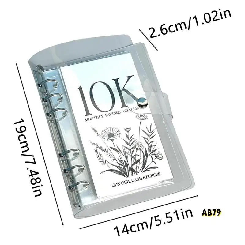 12-Month Envelopes Money Saving Challenge Binder, 12 Month Savings Challenge, Money Saving Binder