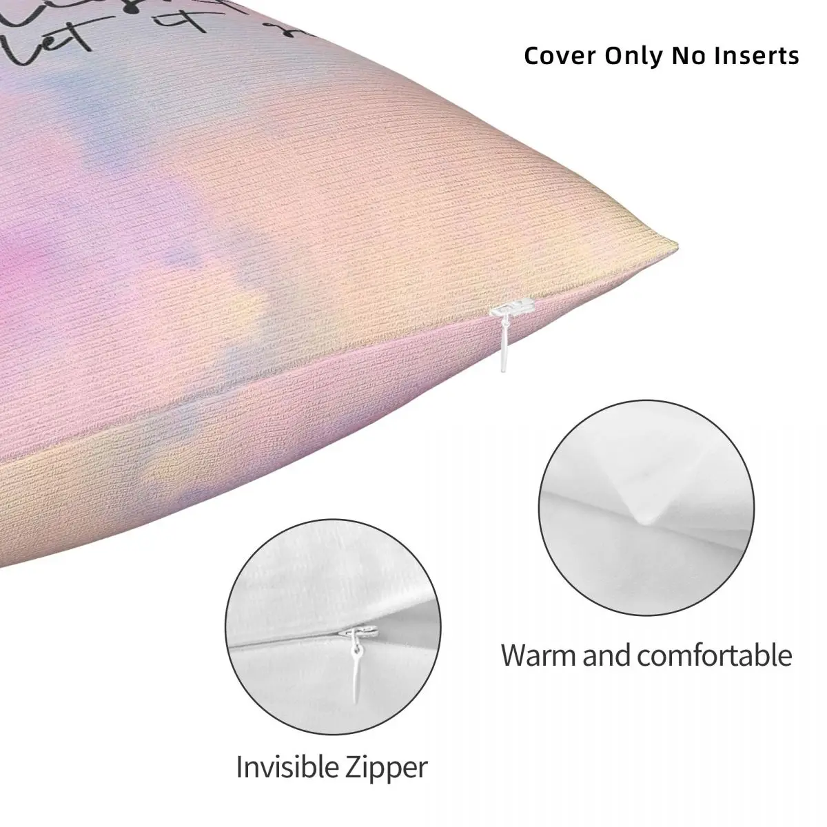 كلمات ضوء النهار كيس وسادة مربع البوليستر الكتان المخملية المطبوعة البريدي غطاء وسادة السيارة الزخرفية بالجملة 18"