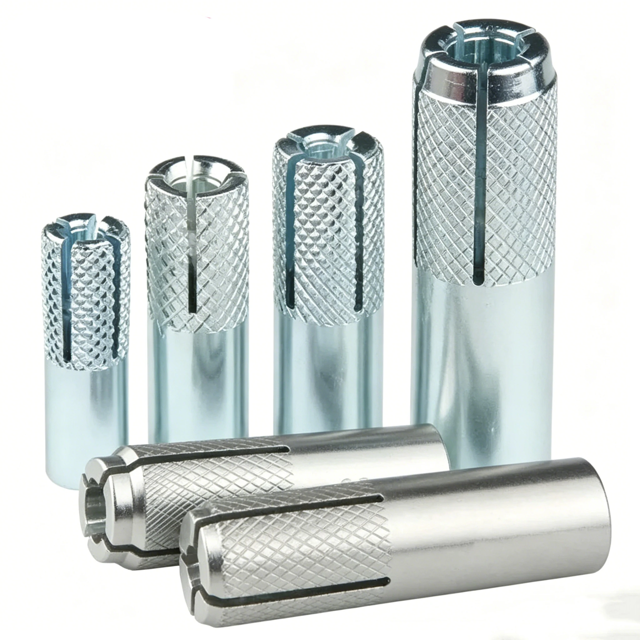 2-20pcs M6-M16 Stainless Steel Galvanized Drop-in Expansion Anchor Bolt Push Burst Wedge Nut Concrete Fixing Fastener