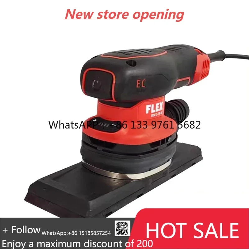 فليكس الكهربائية 70x198 مللي متر الطاقة مربع الرملي آلة الجافة طحن طلاء السيارات المعجون ساندر مع غريب الأطوار 3 مللي متر 220 فولت تصنيف