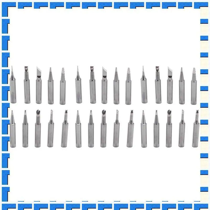 

ABNG 30 Tip Set Tips Soldering Tip Set For Soldering Iron 900-T-I/ BK/ 1.6D/ 2.4D/ 3.0D/ 2C/ 3C/ 4C New