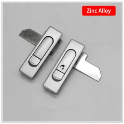 7pcs Zinc Alloy Flat Lock for Electrical Cabinet Distribution Box Door Chassis Industrial Cabinet - Electrical Cabinet Lock