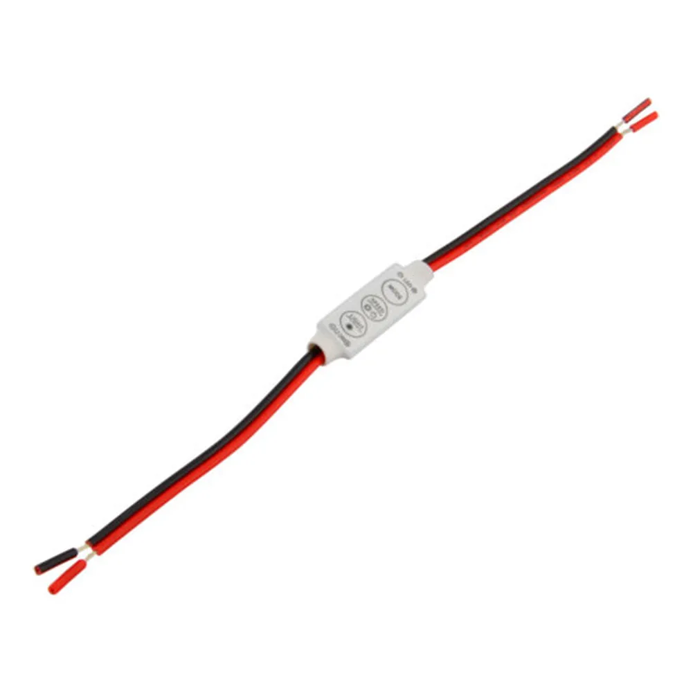 Piezas interruptor de atenuación tira de luz LED de perfil bajo 12A 1 Uds 42x12x3mm accesorios controlador regulador de intensidad nuevo