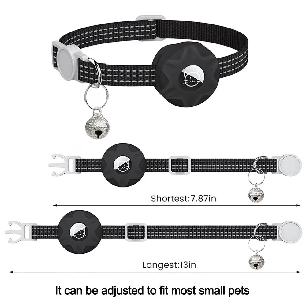 Cat With GPS For AirTag Accessories Anti-lost Collar For Apple Airtags Holder Tracker Box Pet Collar