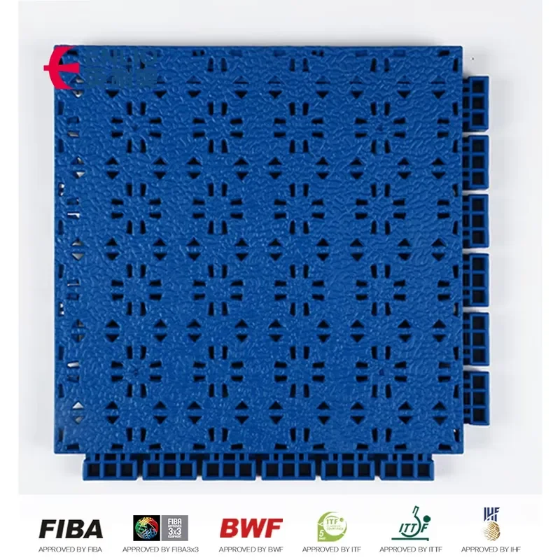 Rubber Basketball Court Mat Outdoor Tournament Sports Flooring with Shock Absorption Eco-Friendly 5
