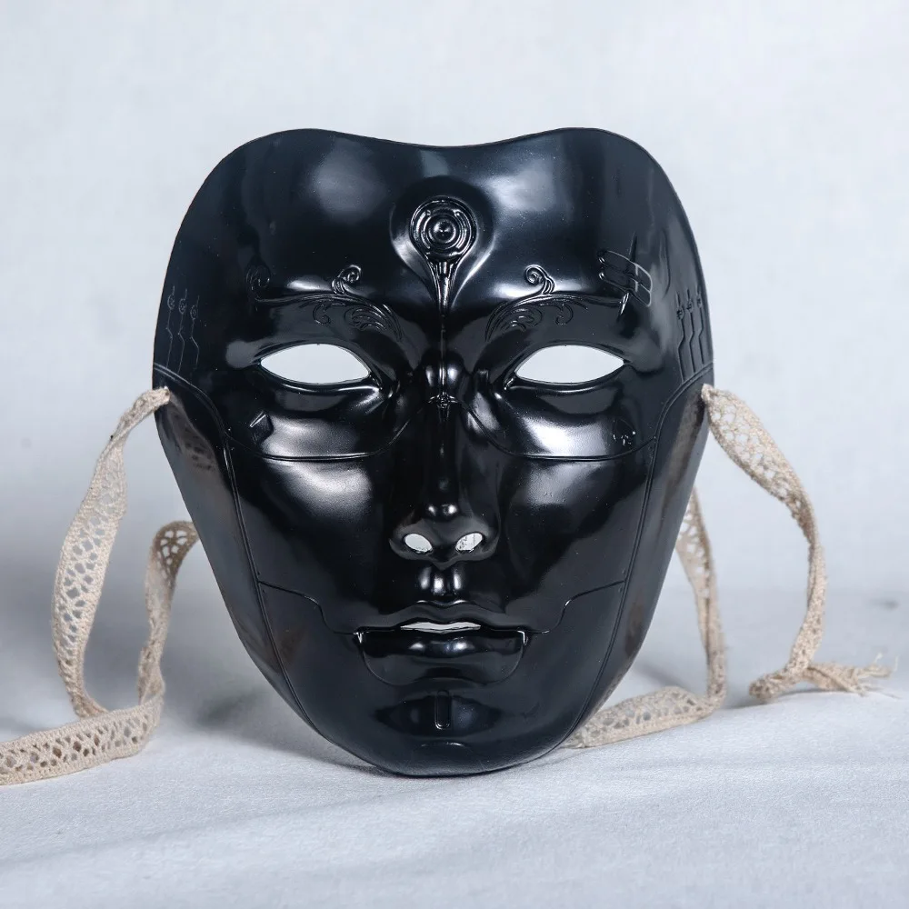 Masquerade Ancient Style Face Mask Party Supplies Cosplay Prom Props Machinery Mask Eye Mask Male Adult Anime Cosplay Pros Party