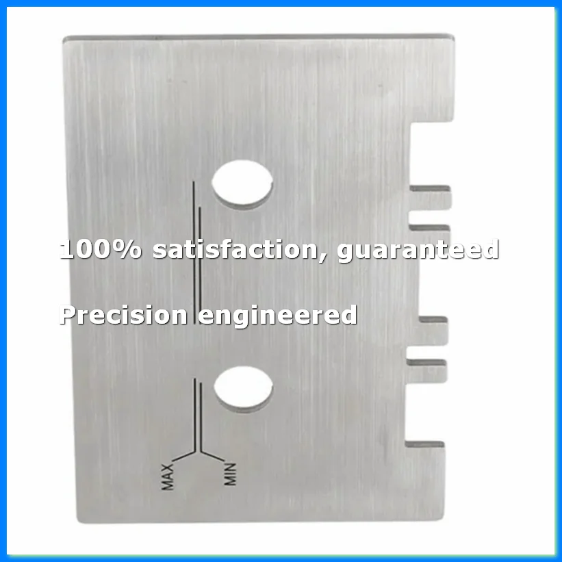 

Cassette Cauge Set Mechanical Alignment High Accuracy Guide Gauge Kit with 2pcs Check Bar Aluminum Alloy Easy to Install-A23R