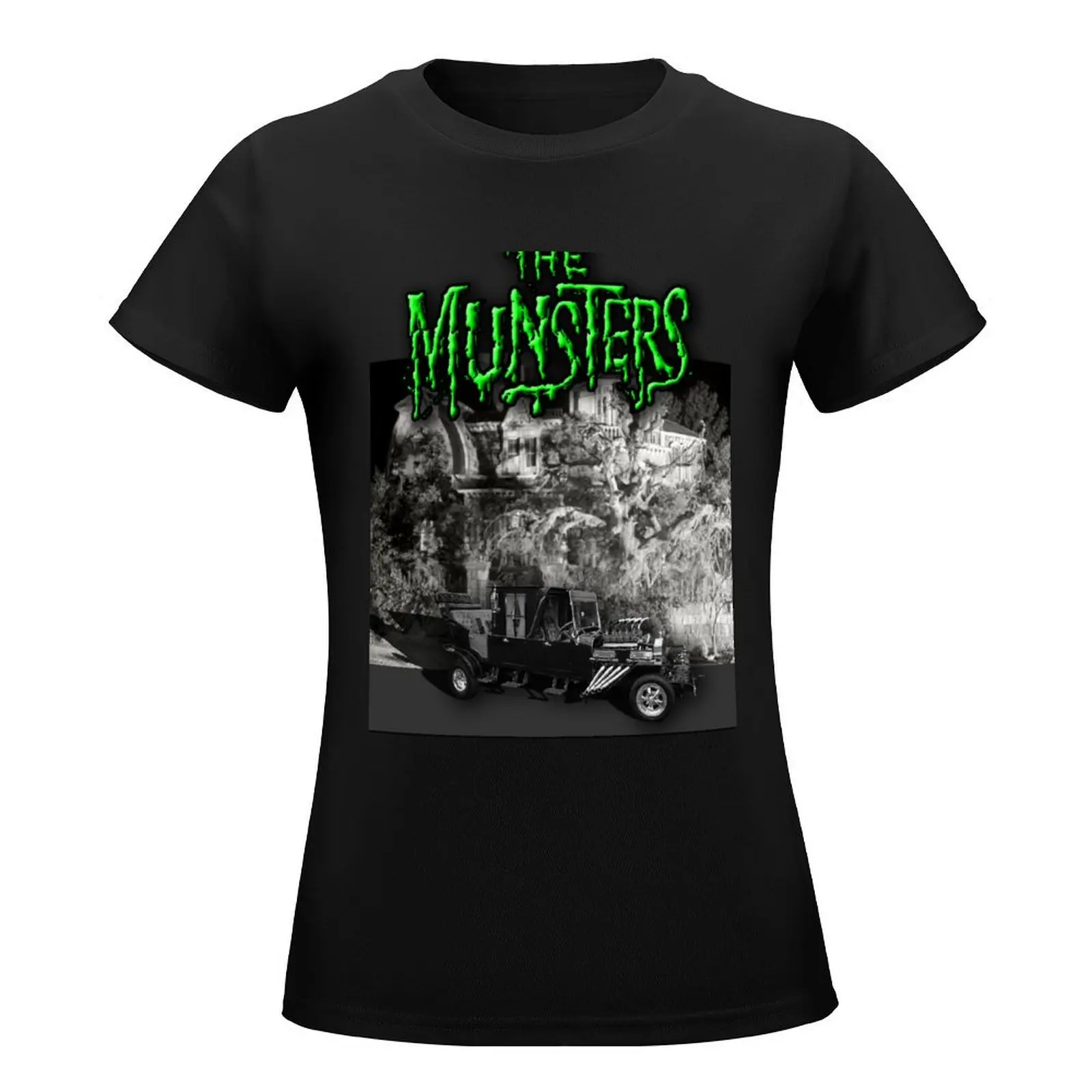 The Munsters T-Shirt shirts graphic tees hippie clothes white t shirts for Women