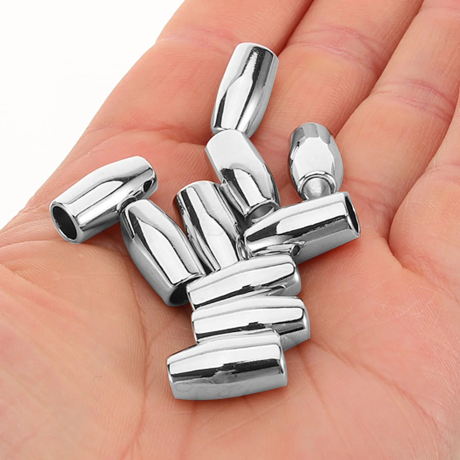 10Pcs Zinc Alloy Cord Locks for Shoelaces Drawstrings Hoodies Sweatpants Backpacks Clothing Rope Ends Tighten Fastener Stopper