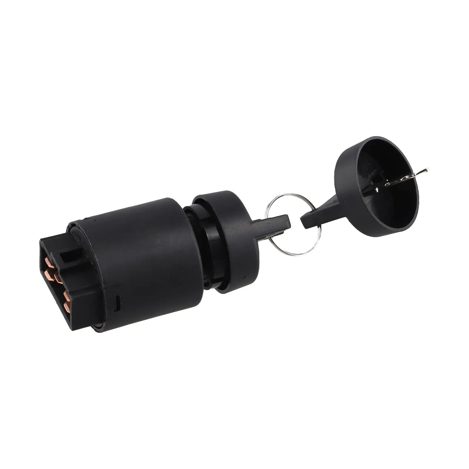 Replacement start lock switch for 6700427186F diesel generator black plastic suitable for single cylinder models