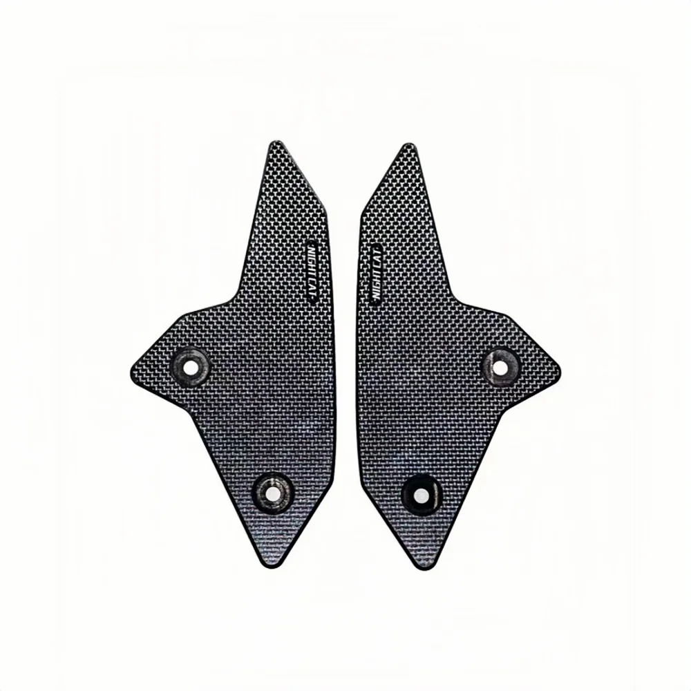 مناسبة لملحقات حماية مقاومة للخدش ومقاومة للخدش للدراجة النارية CFMOTO 450SR من ألياف الكربون