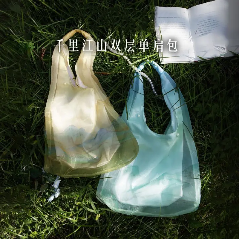 Large capacity shoulder bag commuter tote bag best friend birthday gift for women