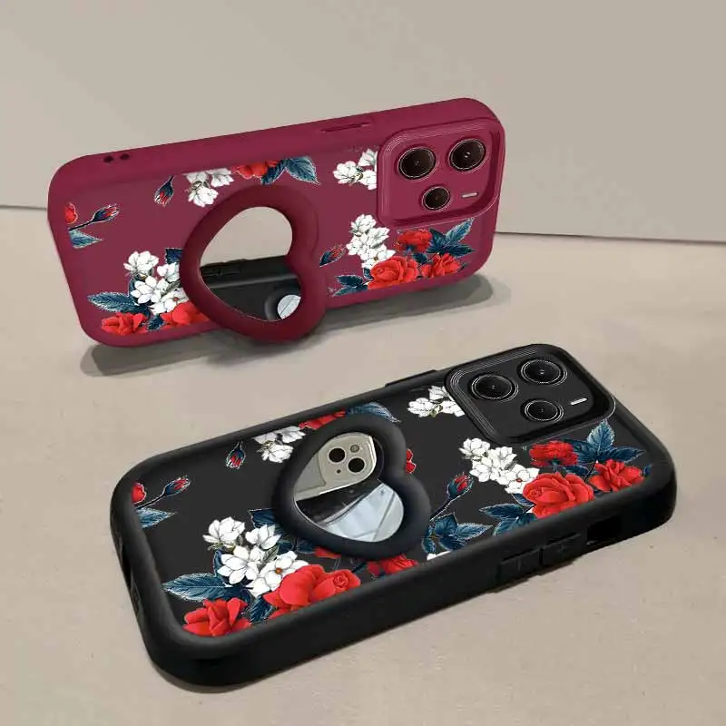 Note 14 Prachtige bloem Nieuwe Sky Eye Siliconen Telefoon Case Voor Redmi Note 14 14S 14Pro 14ProPlus 13 13Pro 12 12S 12R 12Pro Cover