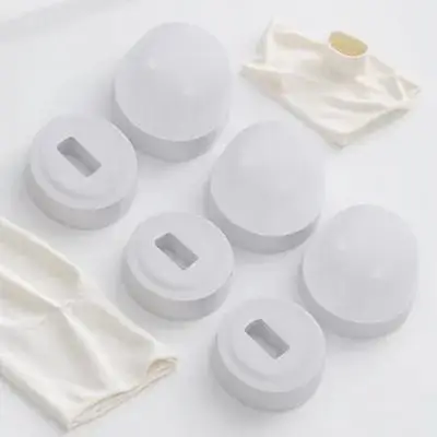 غطاء المرحاض العالمي الملحقات البلاستيكية تركيب وعاء المرحاض غطاء الترباس الزخرفية استبدال مقاوم للصدأ العملي #1