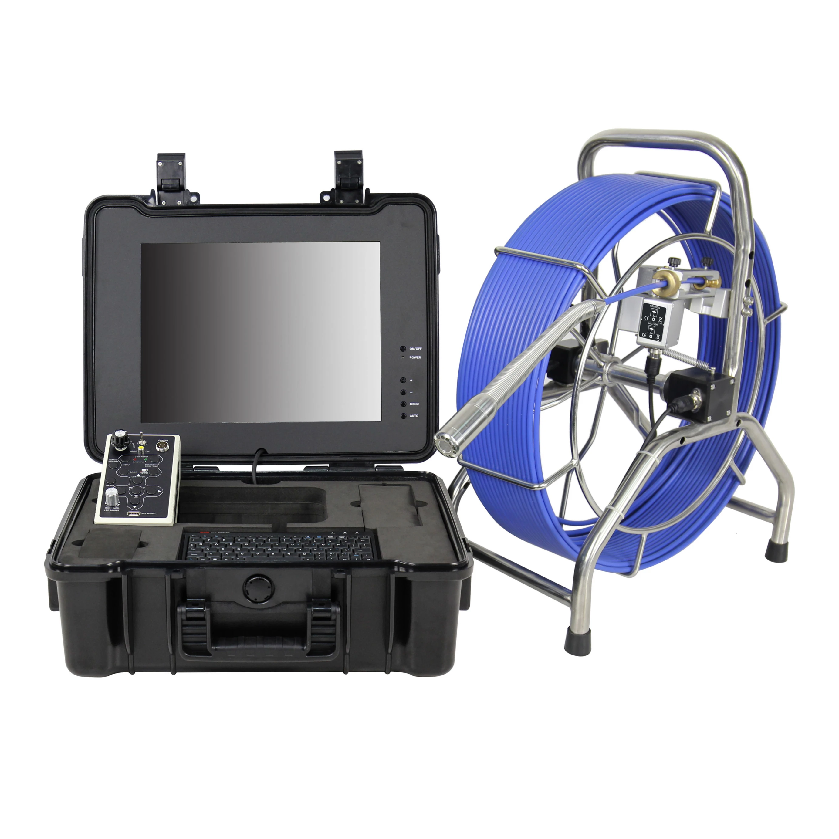 

28MM Head 9 Inch TFT 60M Cable Endoscope Sewer Drain Pipeline Inspection Camera For Pipe Inspection With 512Hz Locator