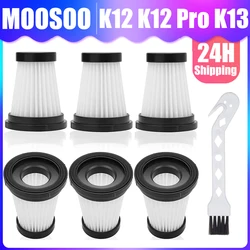 HEPA Filter for MOOSOO K12 K12 Pro K13 Cordless Vacuum Cleaner Washable Replacement Parts Household Cleaning Sweeper Filter