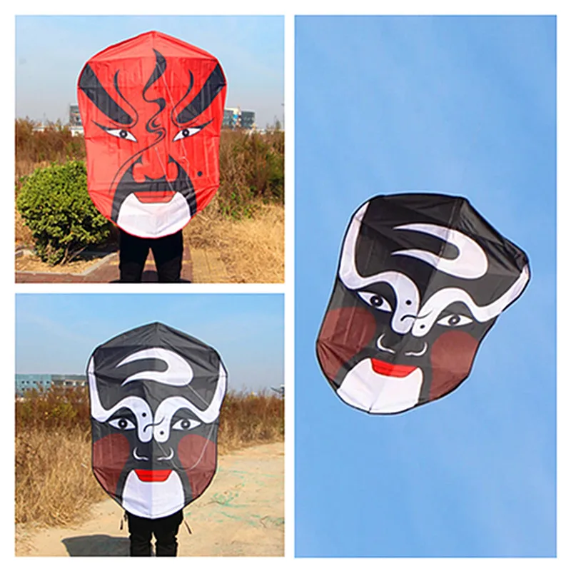 free shipping peking opera kites flying pipa linha chilena aquilone professionale outdoor play games paracaidas peonza madera